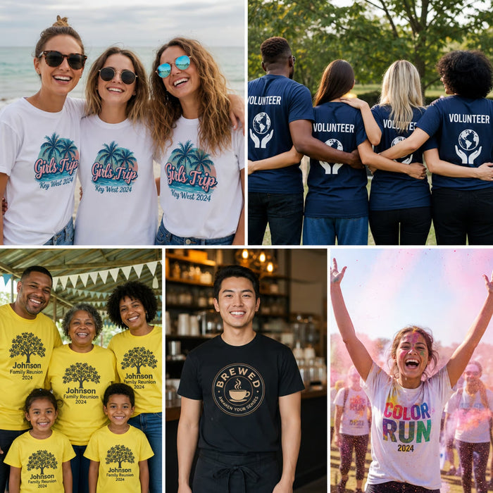 How Custom T-Shirts Make Celebrations Events and Brands More Memorable?