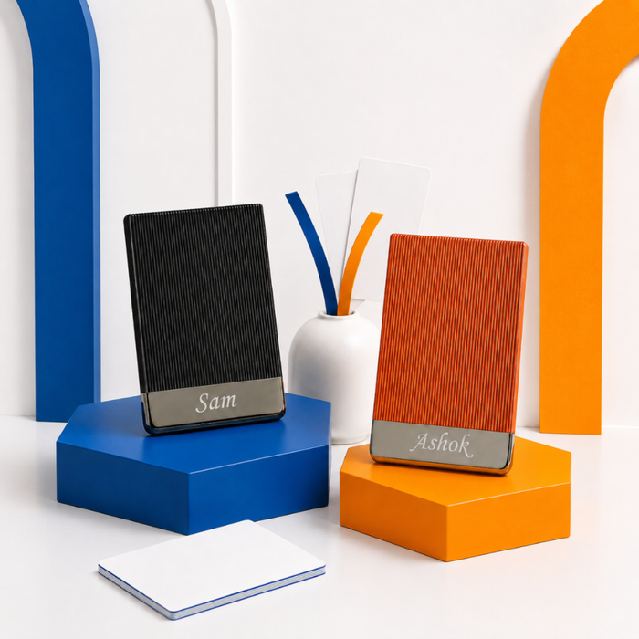 Customised RFID Card Holder 1.0 | Personalized RFID Blocking Metal Card Wallet | Slim Pop-Up Card Holder for Credit Cards, Debit Cards, ATM Cards & Visiting Cards | Compact Business Card Case with Name Engraving