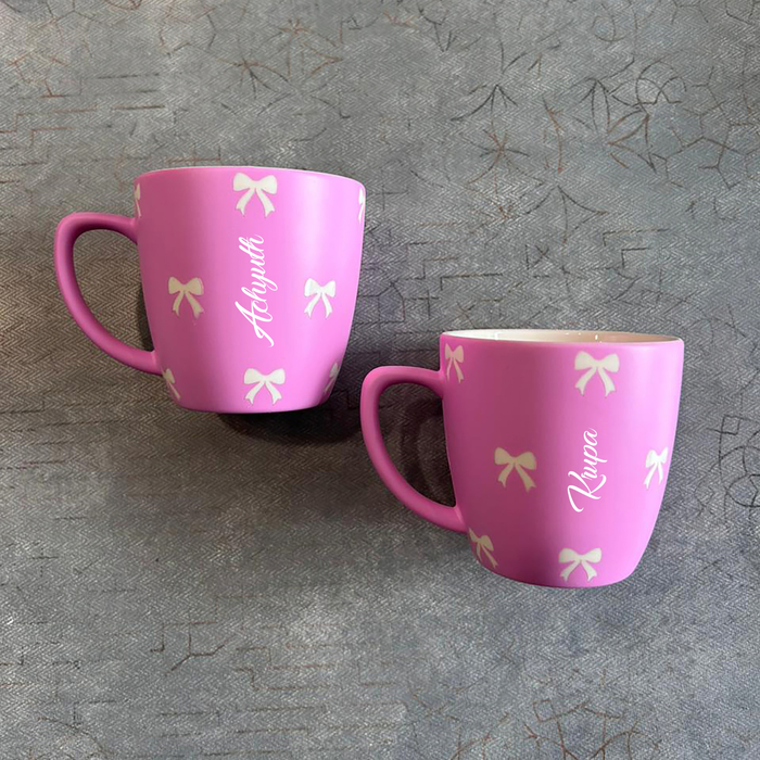 Personalised Cute Polymer Coffee Mug | 250ml Unbreakable Cup