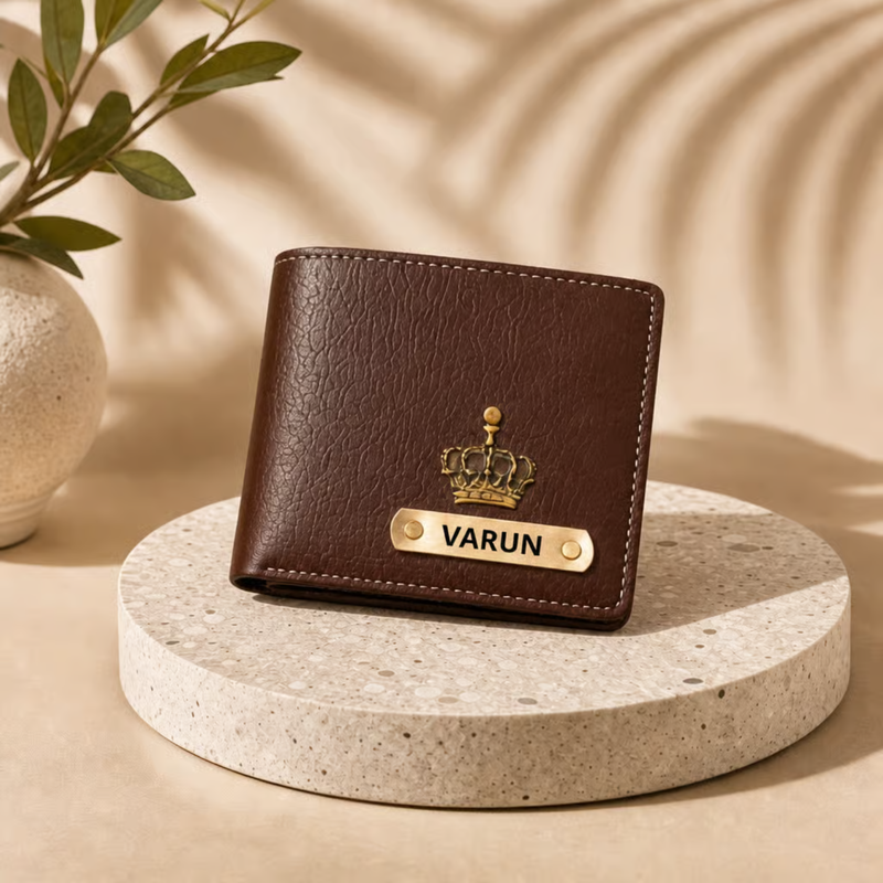 NEXON Customizable Men’s Wallet | Personalized Name Wallet with Multiple Card, Cash & ID Compartments