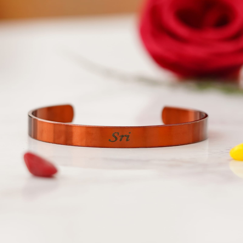 Personalized Kada & Bracelet Collection | Half Kada, Full Kada & Stylish Bracelet with Custom Name Engraving