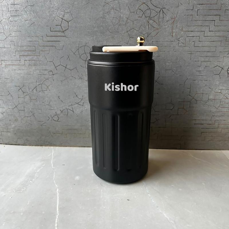 Personalised Nexon LED Travel Mug | 400ml Temperature Display Cup