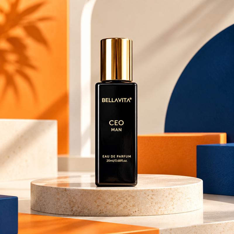 Personalised Bella Vita CEO Man Perfume 20 ml | Custom Name Perfume Gift for Men