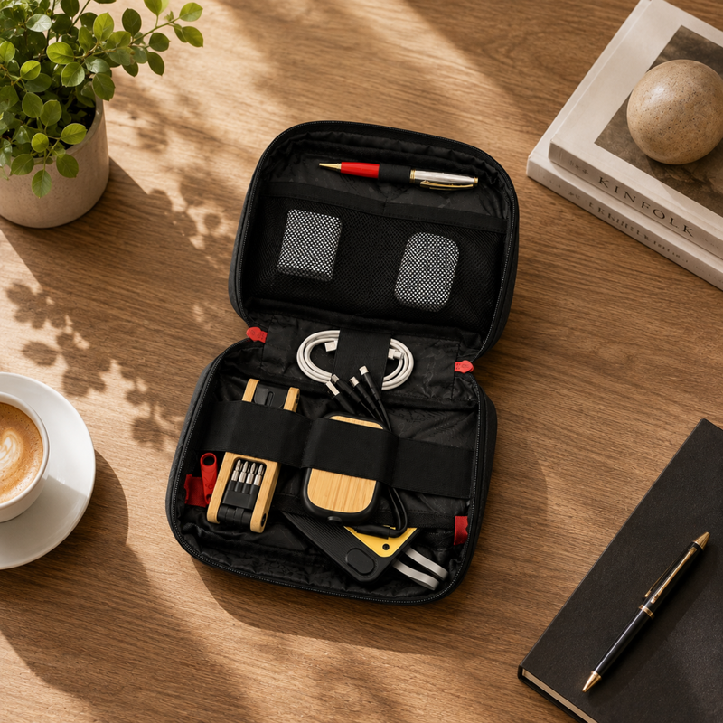 Digital Organizer Pouch | Cable & Gadget Storage Case