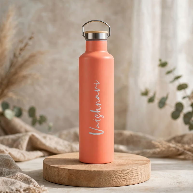 Personalized Majestic Flask | 1000ml Hot & Cold Stainless Steel Water Bottle | Insulated Travel Flask for Office, Gym & Outdoor Use