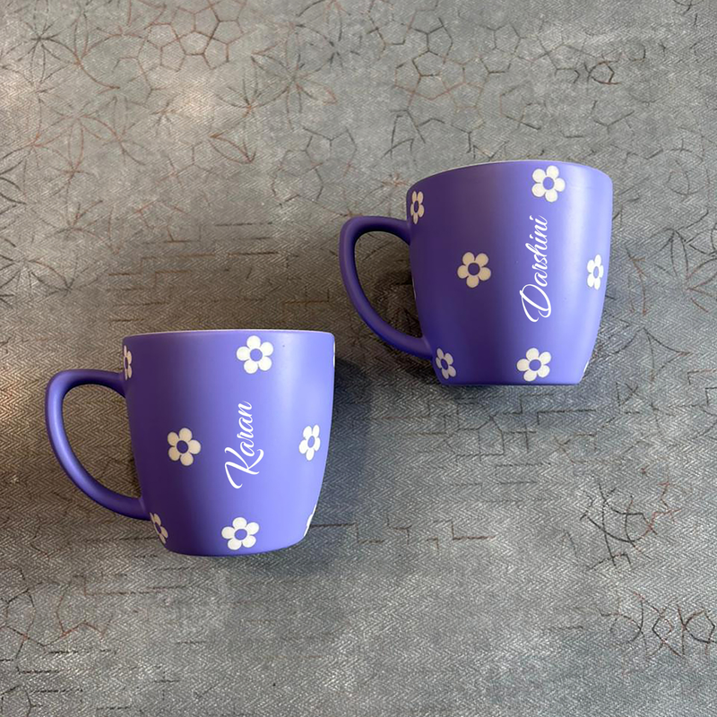 Personalised Cute Polymer Coffee Mug | 250ml Unbreakable Cup