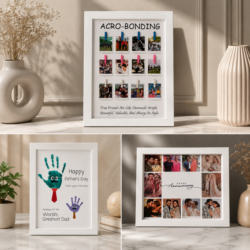 Personalised MDF and Acrylic Photo Frame for Every Occasion | Custom Birthday and Celebration Gift