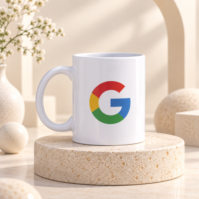 White Ceramic Mug 300ml | Motivational Quote Printed Coffee Cup for Office Home & Study Use