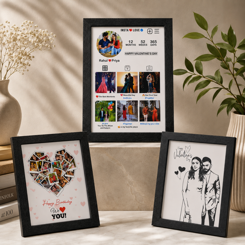 Personalised MDF and Acrylic Photo Frame for Every Occasion | Custom Birthday and Celebration Gift