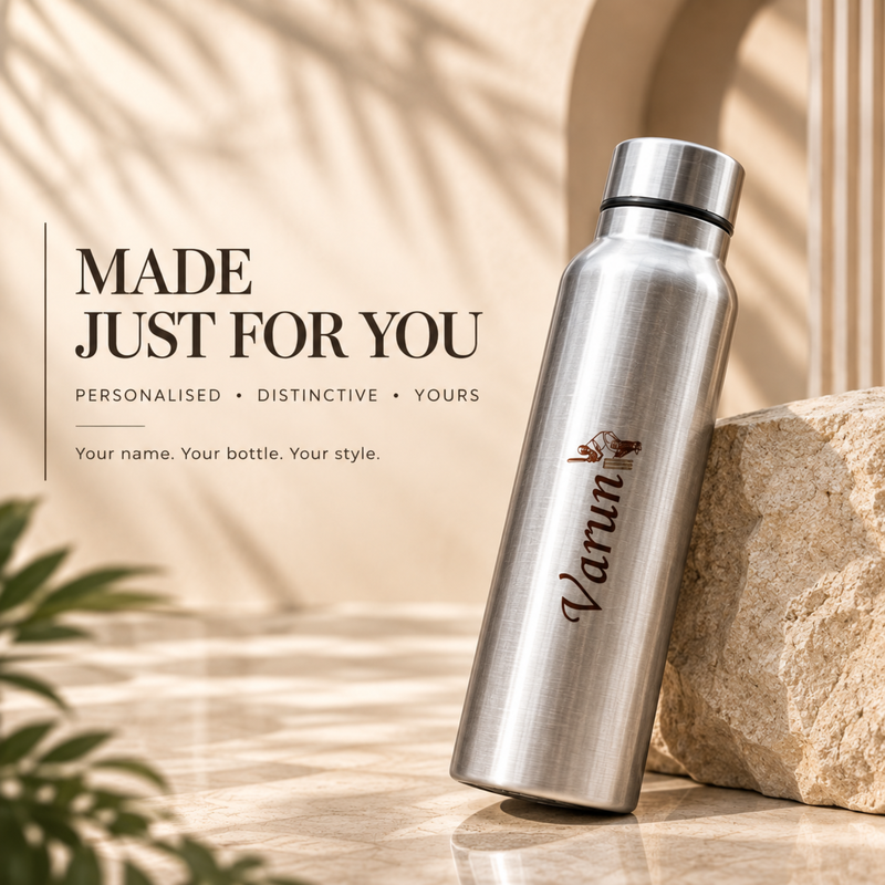 Classic Steel Bottle | 950ml Personalized Water Bottle