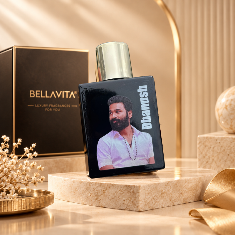 Personalised Bella Vita Perfume 100 ml with Photo & Name | Custom Perfume Gift