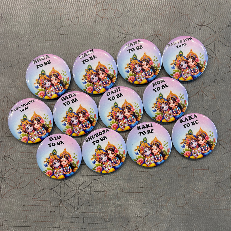 Customized Button Badges | 54mm Personalized Pin Badges with Custom Photo, Text & Designs for Events, Parties & Gifting