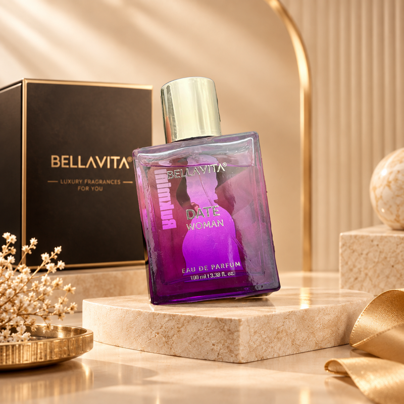 Personalised Bella Vita Perfume 100 ml with Photo & Name | Custom Perfume Gift