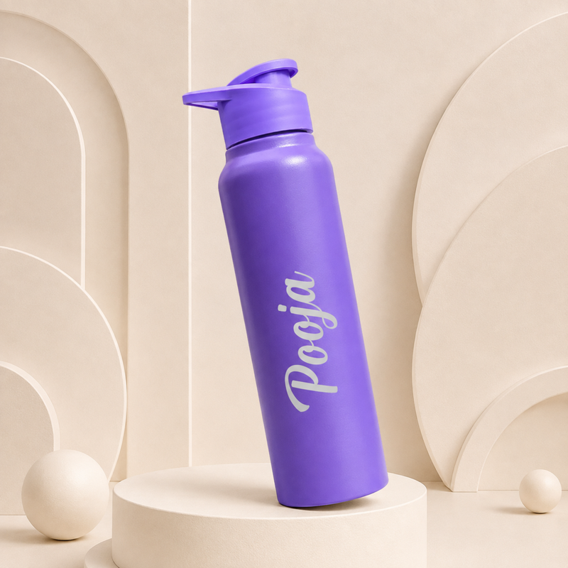 Personalized Dora 950 ML Water Bottle | Custom Name Reusable Bottle with Flip Lid | Office School Gym Travel & Gifting Bottle