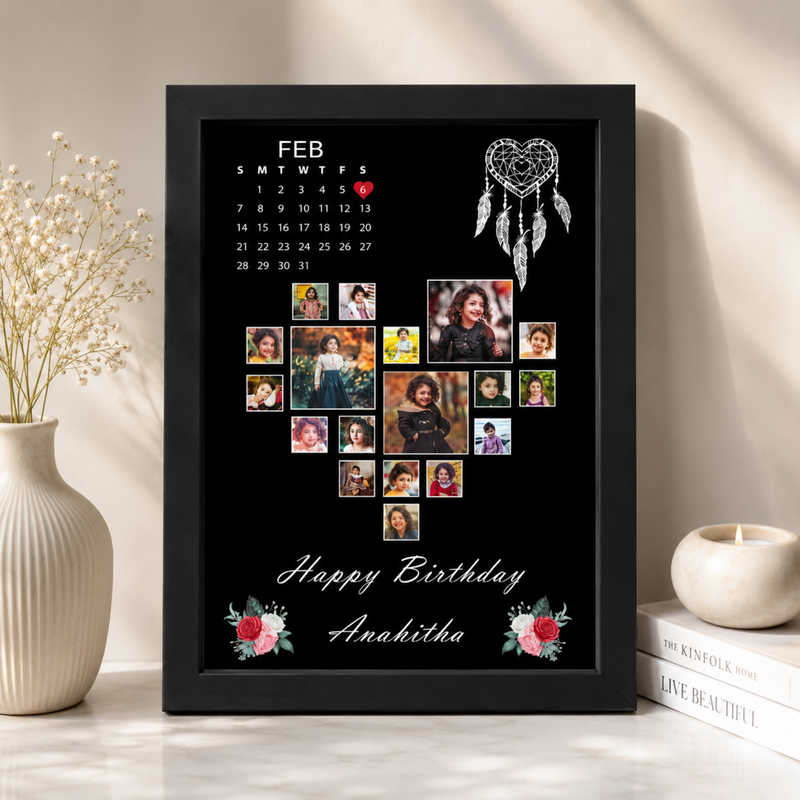 Personalised MDF and Acrylic Photo Frame for Every Occasion | Custom Birthday and Celebration Gift