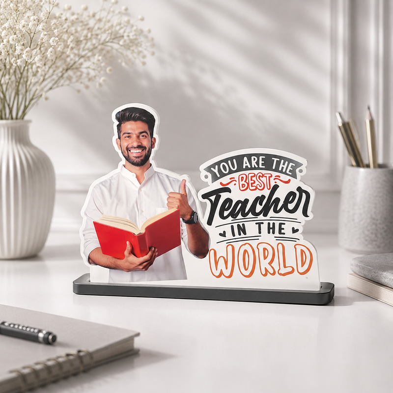 Custom Caricature Tabletop Standee | Personalized Desk Décor