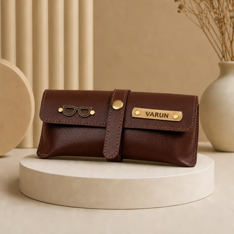 NEXON Customizable Eye Wear Case | Personalized Sunglasses Holder & Protective Glasses Pouch for Everyday Carry
